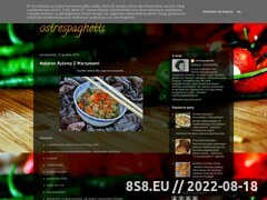 Miniaturka ostrespaghetti.blogspot.com (Blog kulinarny - OstreSpaghetti)