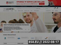 Zrzut strony Wyszukiwarka i porwnywarka uczelni wyszych w polsce
