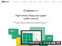 Miniaturka paperless.pl (Usprawnienie procesów biznesowych)