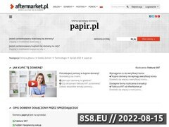 Zrzut strony Reklama i marketing - agencja reklamowa PAPiR