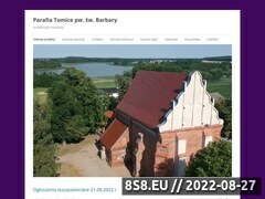 Miniaturka www.parafia-tomice.pl (Parafia Tomice)
