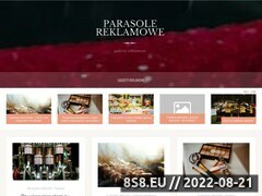 Miniaturka domeny www.parasole-reklamowe.biz.pl