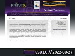 Miniaturka domeny www.parawany-reklamowe.eu