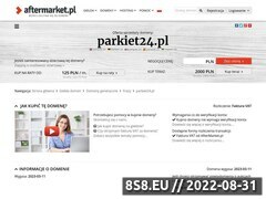 Miniaturka domeny www.parkiet24.pl