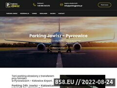Zrzut strony Parking Katowice Pyrzowice - lotnisko