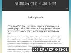 Miniaturka domeny www.parkinglotnisko18.pl