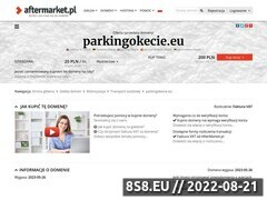 Miniaturka strony Parkingokecie.eu - parking blisko Okcia