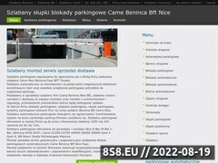 Miniaturka parkingoweblokady.pl (<strong>szlabany</strong> - dostawa, instalacja i serwis)