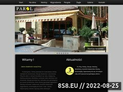 Miniaturka domeny www.parol-rolety.pl