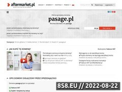 Miniaturka domeny www.pasage.pl