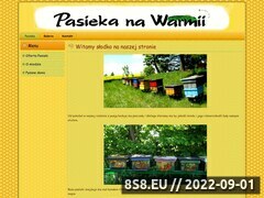 Miniaturka domeny www.pasiekanawarmii.pl