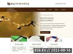 Miniaturka domeny www.payrollconsulting.pl