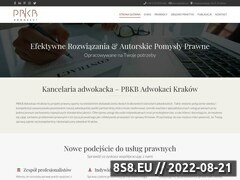 Zrzut strony Adwokat Kraków