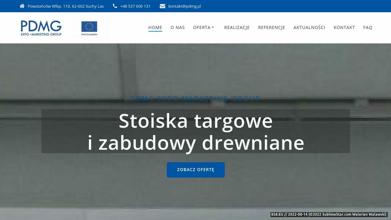 Zrzut ekranu Reklama Poznań