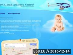 Miniaturka domeny pediatra.lublin.pl