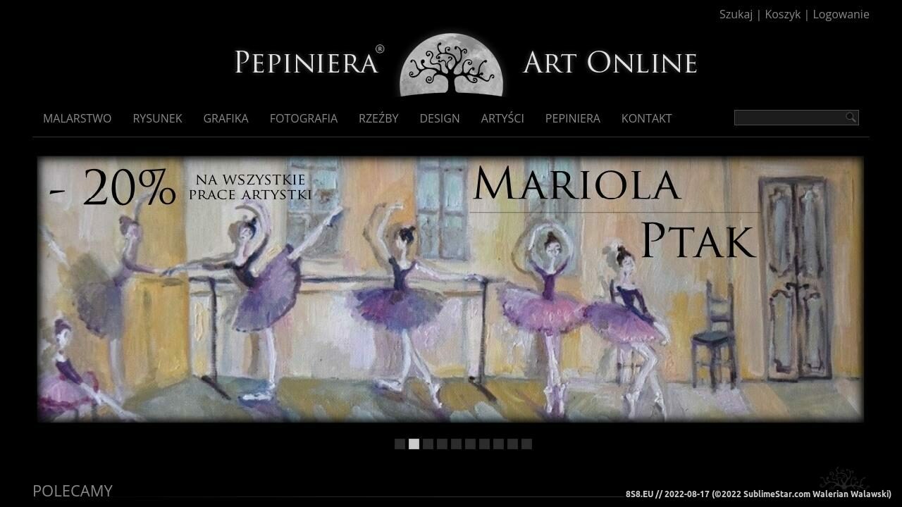 Galeria Pepiniera (strona www.pepiniera.pl - Pepiniera.pl)
