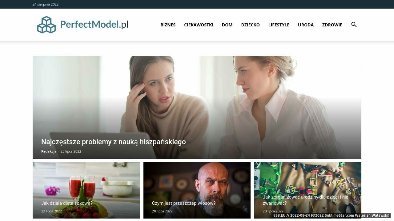 Agencje modelek (strona www.perfectmodel.pl - Perfectmodel.pl)
