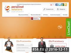 Miniaturka domeny personnelsolutions.pl