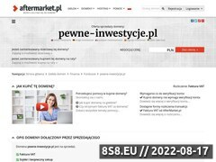 Miniaturka domeny www.pewne-inwestycje.pl