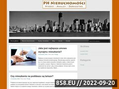 Miniaturka domeny www.ph-nieruchomosci.pl
