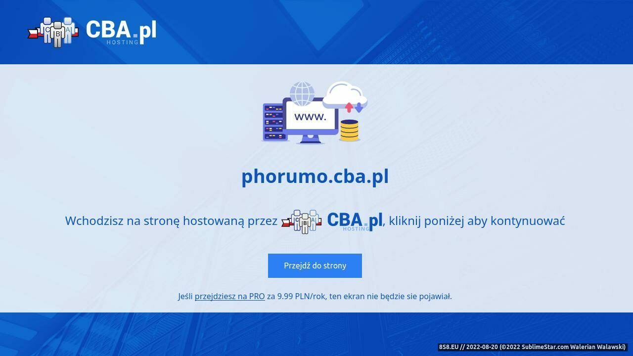 Zrzut ekranu PhorumO - Forum Ogólnotematyczne - rozmowy na każdy temat