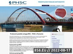 Zrzut strony Czyszczenie chemiczne PHSC