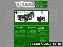 Miniaturka strony ULTRA piecztki