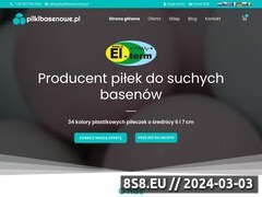 Miniaturka pilkibasenowe.pl (Kulki do suchego basenu)