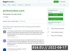 Miniaturka domeny pinkmonkee.com