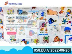 Miniaturka www.piosenkidzieciom.pl (Piosenki dla dzieci i Teledyski dla dzieci  )