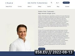 Miniaturka piotrturkowski.pl (Przeszczep włosów metodą FUE - Warszawa, Poznań)