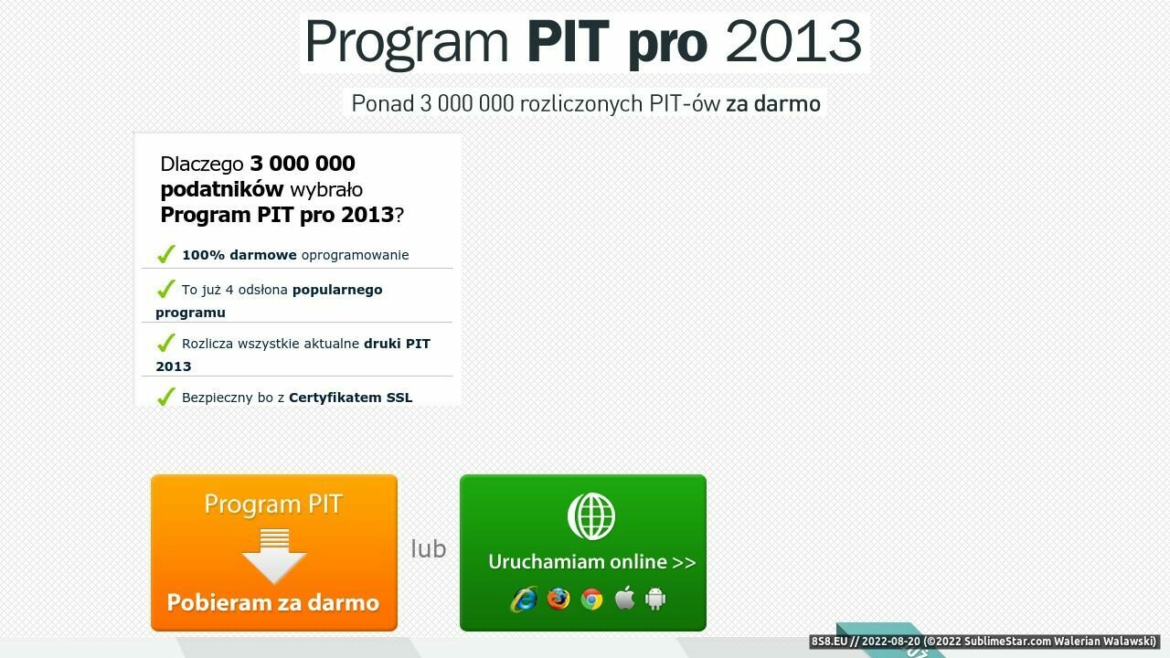 PITy - PIT Pro (strona www.pitpro.pl - Pitpro.pl)