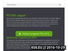 Miniaturka pity2014ips.pl (Program do rozliczeń podatkowych za 2014r)