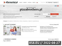 Miniaturka domeny www.pizzabrothers.pl