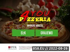 Miniaturka pizzeria4you.pl (Pizzeria 4 You)