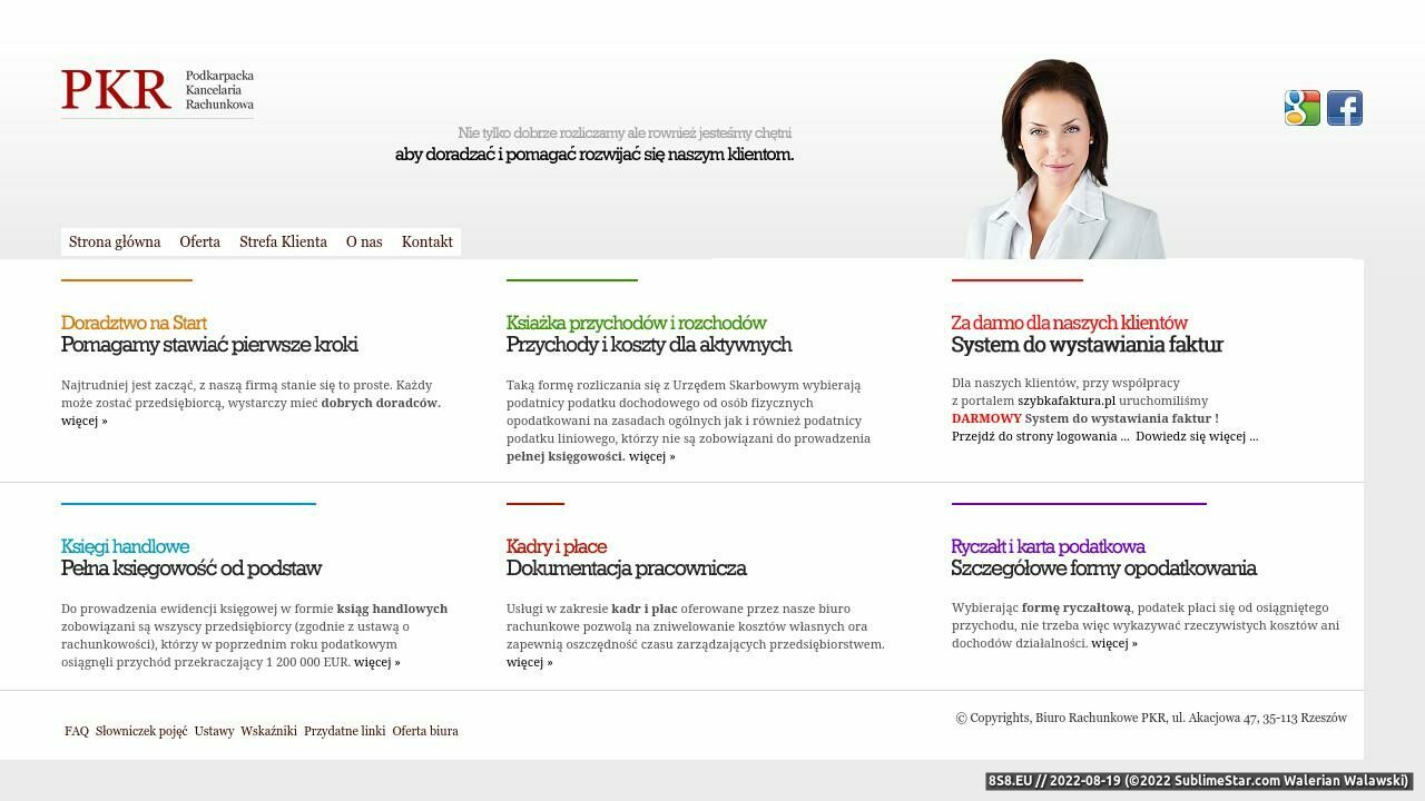 Biuro rachunkowe Rzeszów (strona www.pkr.rzeszow.pl - Pkr.rzeszow.pl)