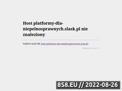Miniaturka domeny www.platformy-dla-niepelnosprawnych.slask.pl
