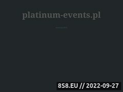 Miniaturka domeny www.platinum-events.pl