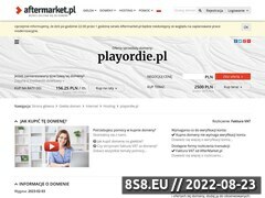 Miniaturka domeny www.playordie.pl