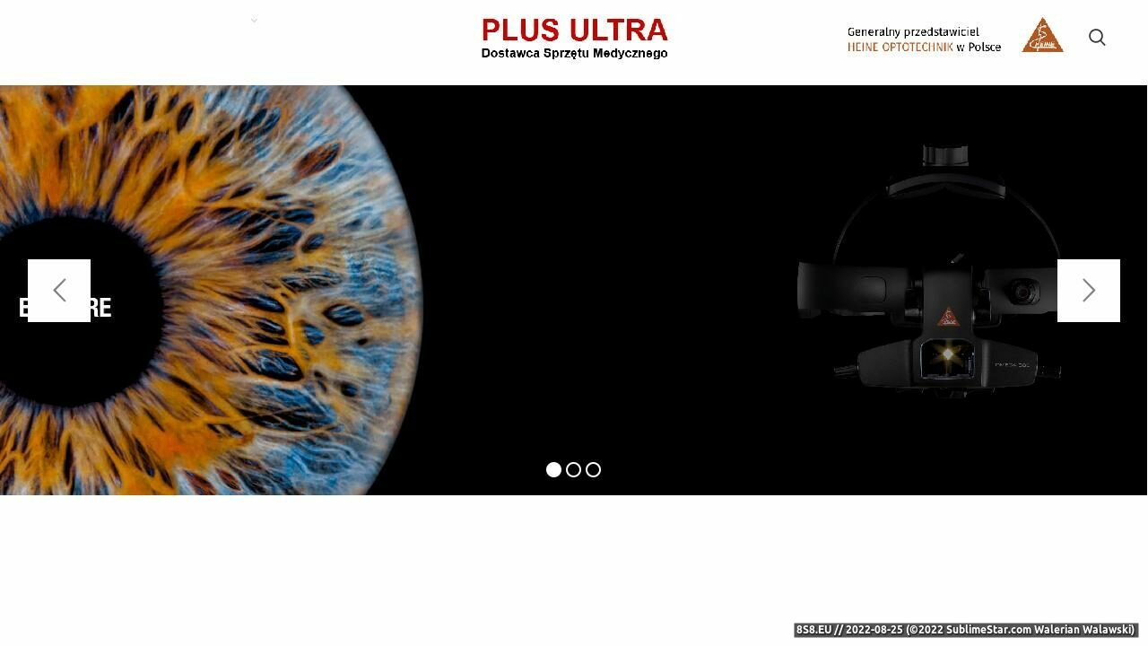 Zrzut ekranu Plus Ultra - Heine Optotechnik - otoskop, rektoskop