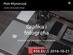 Miniaturka www.pmlynarczyk.pl (Web design oraz social media managing)