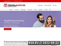 Miniaturka domeny podarujkarte.pl
