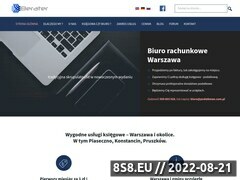 Zrzut strony BERATER Biuro Rachunkowe Warszawa/Piaseczno
