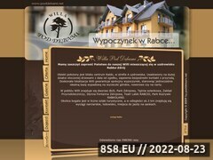 Miniaturka strony Noclegi Rabka-Zdrój - pensjonat "Willa Pod Dębami"