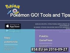 Miniaturka pokemontools.info (Narzędzia do gry Pokemon Go)