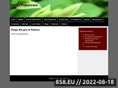 Miniaturka pokerpasja.pl (Poker Pasja - Najlepsze promocje pokerowe w sieci)