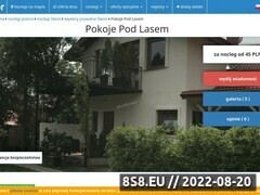 Miniaturka pokojepodlasem.com.pl (Noclegi Ślesin)
