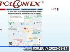 Miniaturka domeny polconfex.com.pl