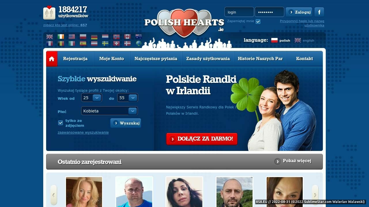 Zrzut ekranu Polskie randki