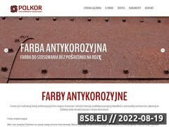Miniaturka www.polkor.com.pl (Farby i podkłady antykorozyjne)